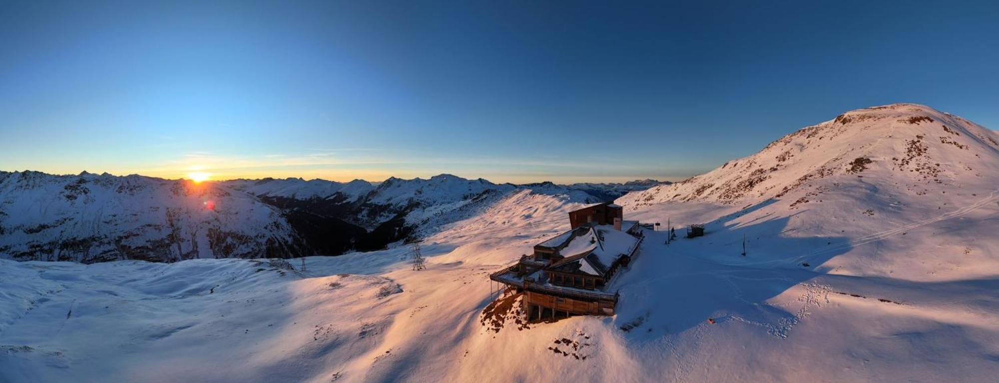 Berghotel Pischa Mountain Lodge Davos Esterno foto